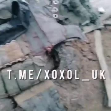 Another fucked-up trench and three dead Ukrainians