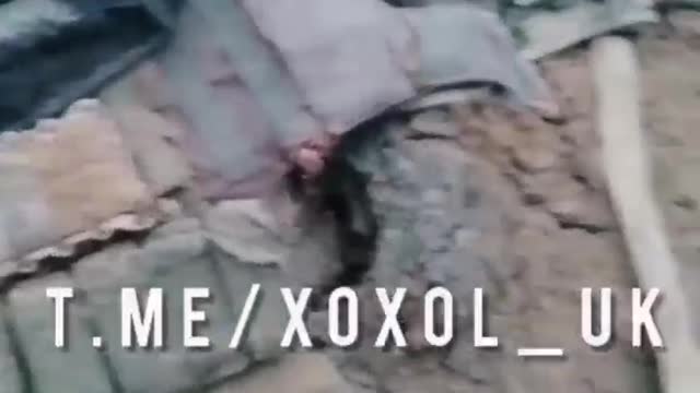 Another fucked-up trench and three dead Ukrainians