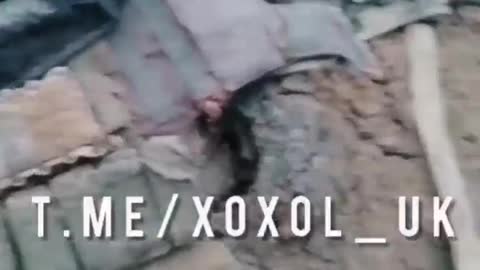 Another fucked-up trench and three dead Ukrainians