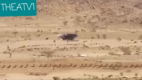 UFO landed in Saudi Arabia