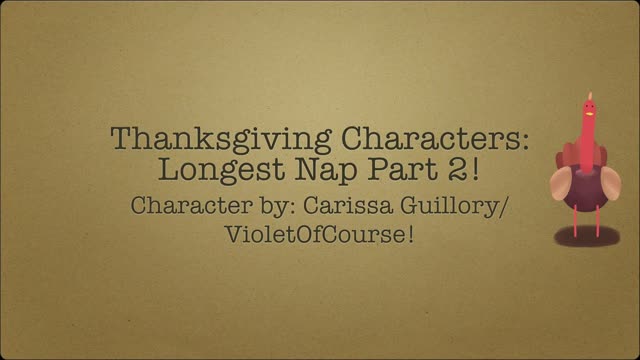 Thanksgiving Characters #2