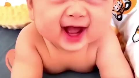 Funny cute baby videos. Laughing