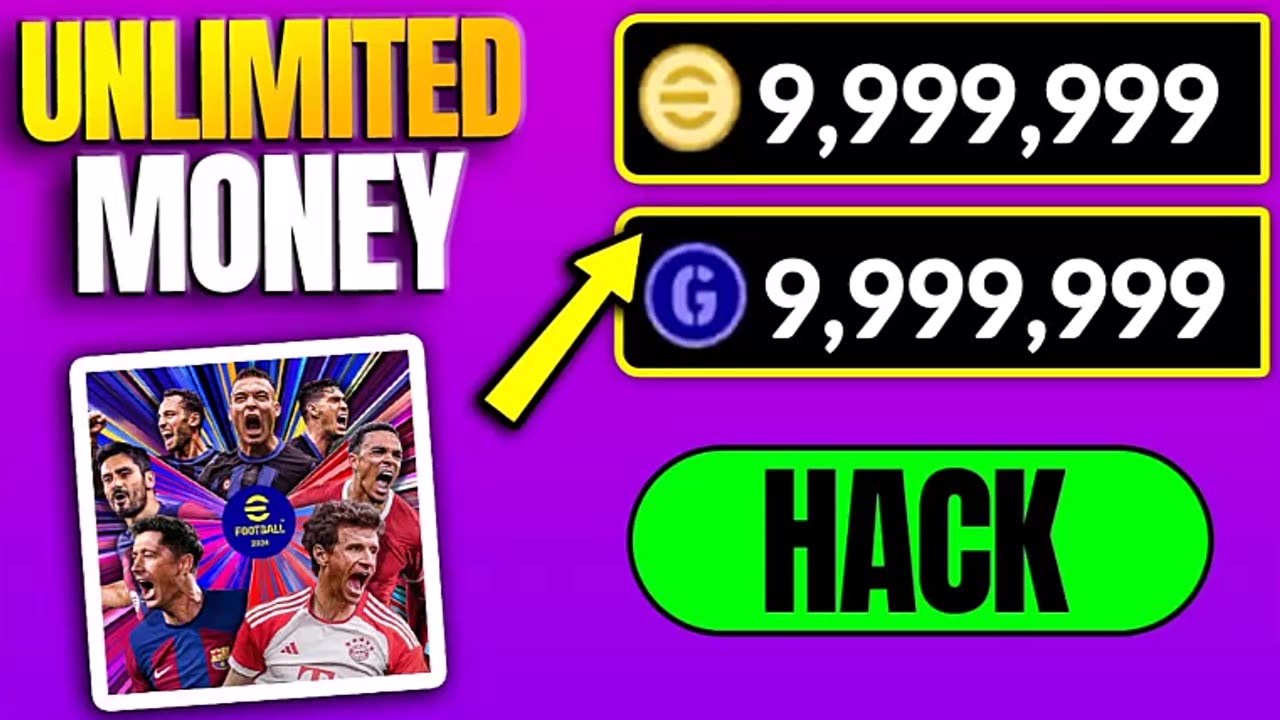 Conquer the Competition Free Coins and GP Cheat for eFootball 2024 (iOS & Android)