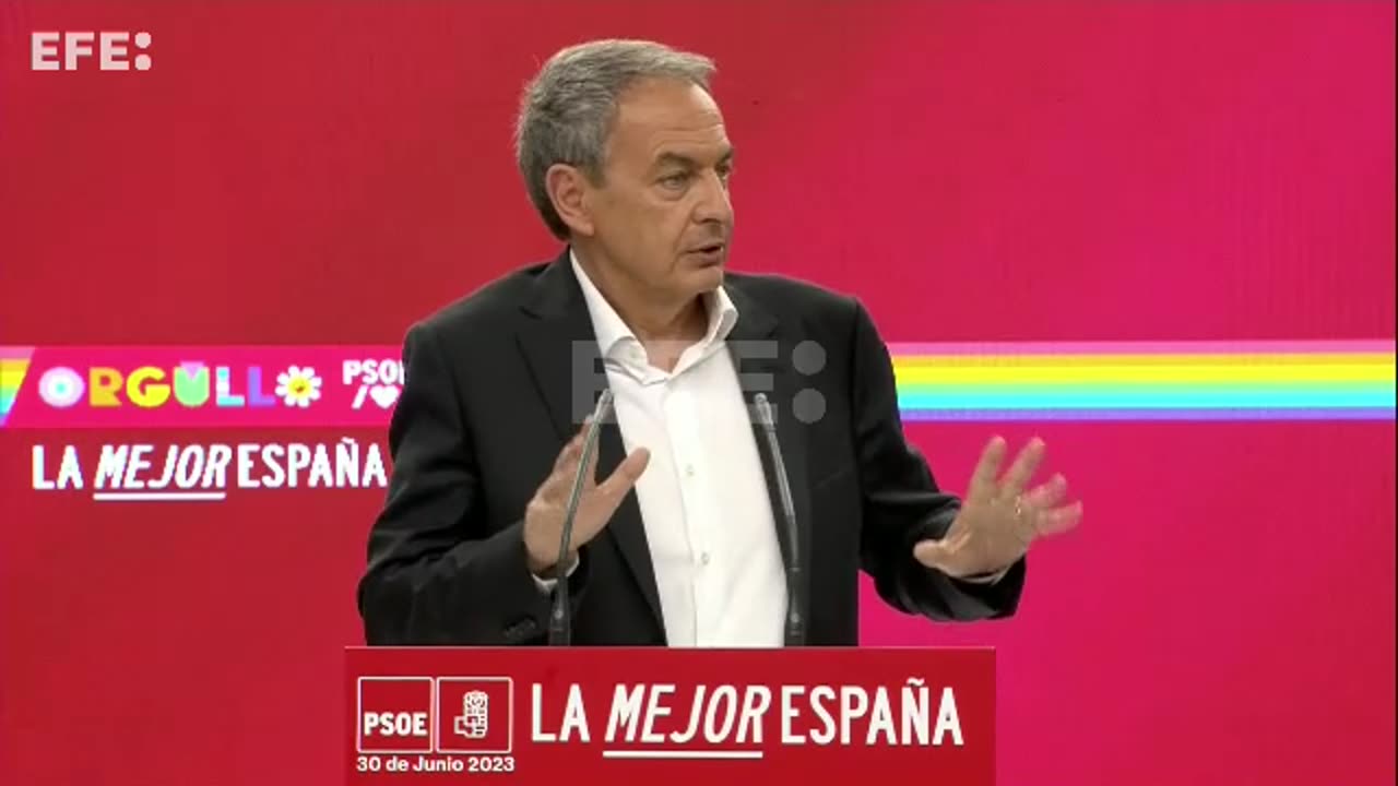 Zapatero denuncia la "hipocresía" del PP: "Se van a derogar a ellos mismos"