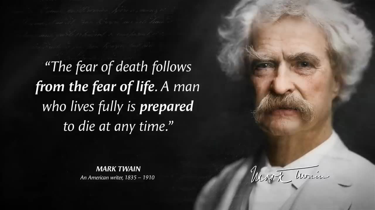 Mark Twain motivational quotes