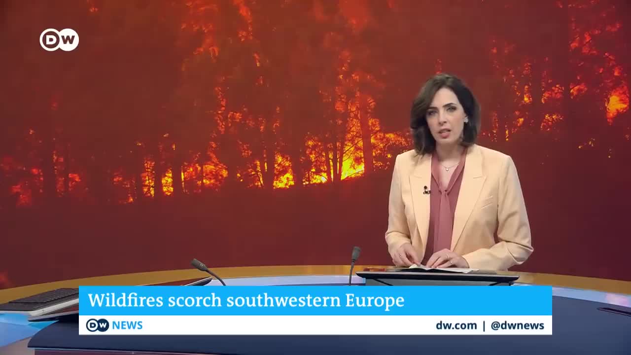 Heatwave and blazing wildfires scorch Southern Europe | DW News