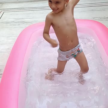 Pool party/Enjoying in pool/