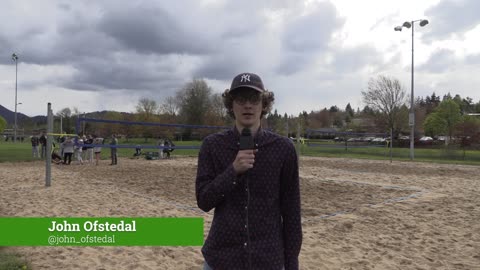 The Oregon Beach Volleyball team beats Portland