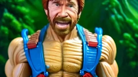 #Vintage #chucknorris #toys #kennertoys #kenner #aiartgenerator #aiart #review