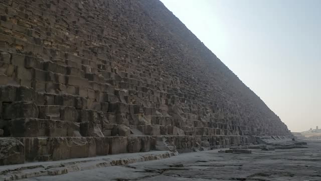 A fantastic view of the pyramids