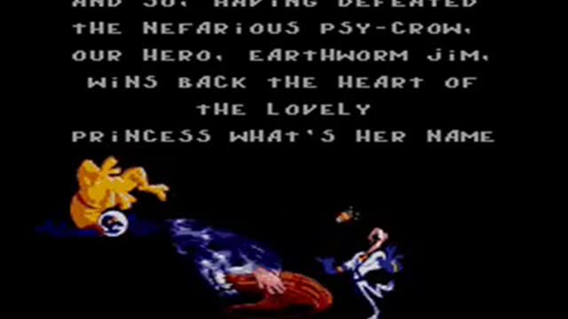 Earthworm Jim 2 (SNES) Ending_Cut