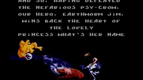 Earthworm Jim 2 (SNES) Ending_Cut