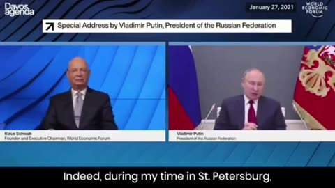 Putin's Last Meeting With The WEF And Schwab