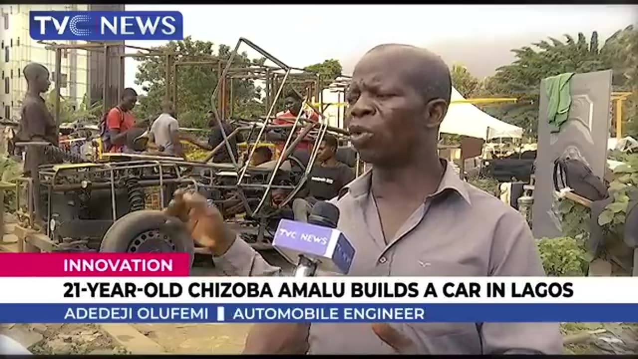 21-Year-Old Nigerian Who Created A Gravity-X Prototype Car