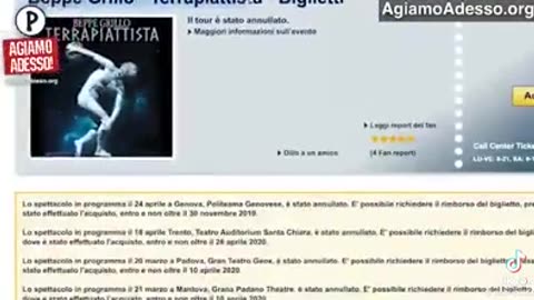 SENTITE LA DICHIARAZIONI CHE GRILLO RILASCIÓ IL 17 DICEMBRE 2019.