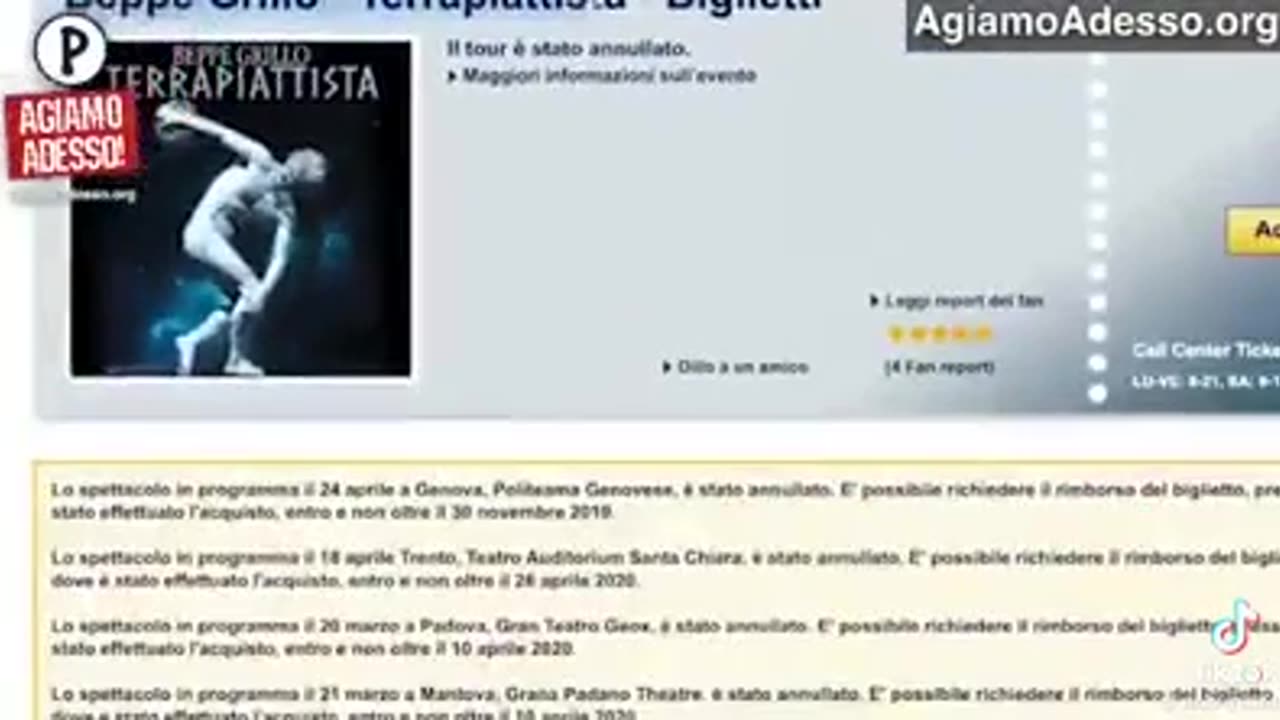 SENTITE LA DICHIARAZIONI CHE GRILLO RILASCIÓ IL 17 DICEMBRE 2019.