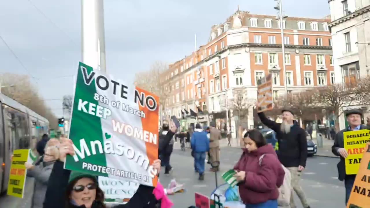 Information Drop on Referendum Voting Day at the GPO on 8th March 2024