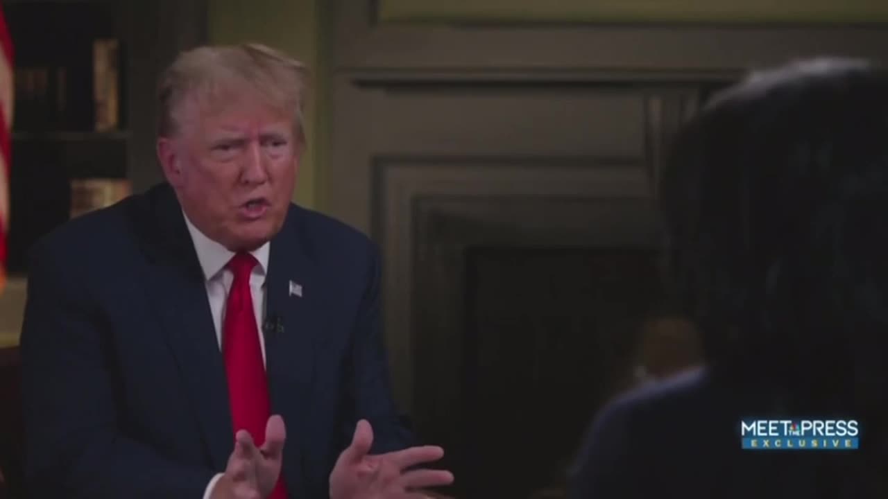 TRUMP INTERVIEW 9 MINUTES WERE EDITED WITH KRISTEN WELKERS