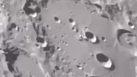 Zoomed in on the moon