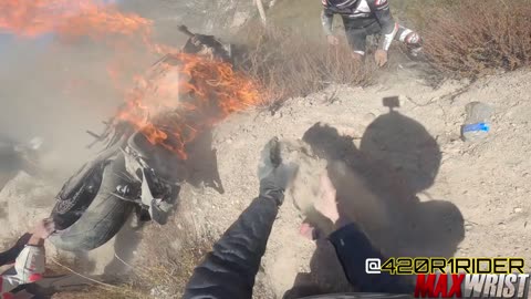 Yamaha R1 Burn to The Ground