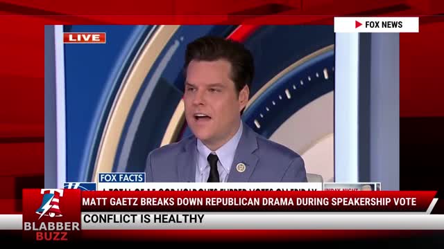 Matt Gaetz Breaks Down Republican Drama During Speakership Vote