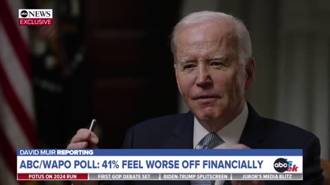 Joe Biden On Why Americans Say They’re Worse Off