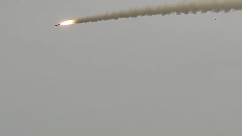 Russian missile (onyx) fired on Ukrainian position #9