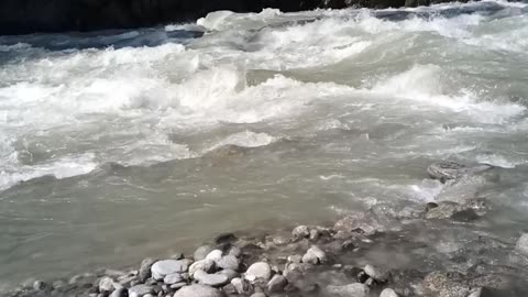 Neelum valley river at Kashmir