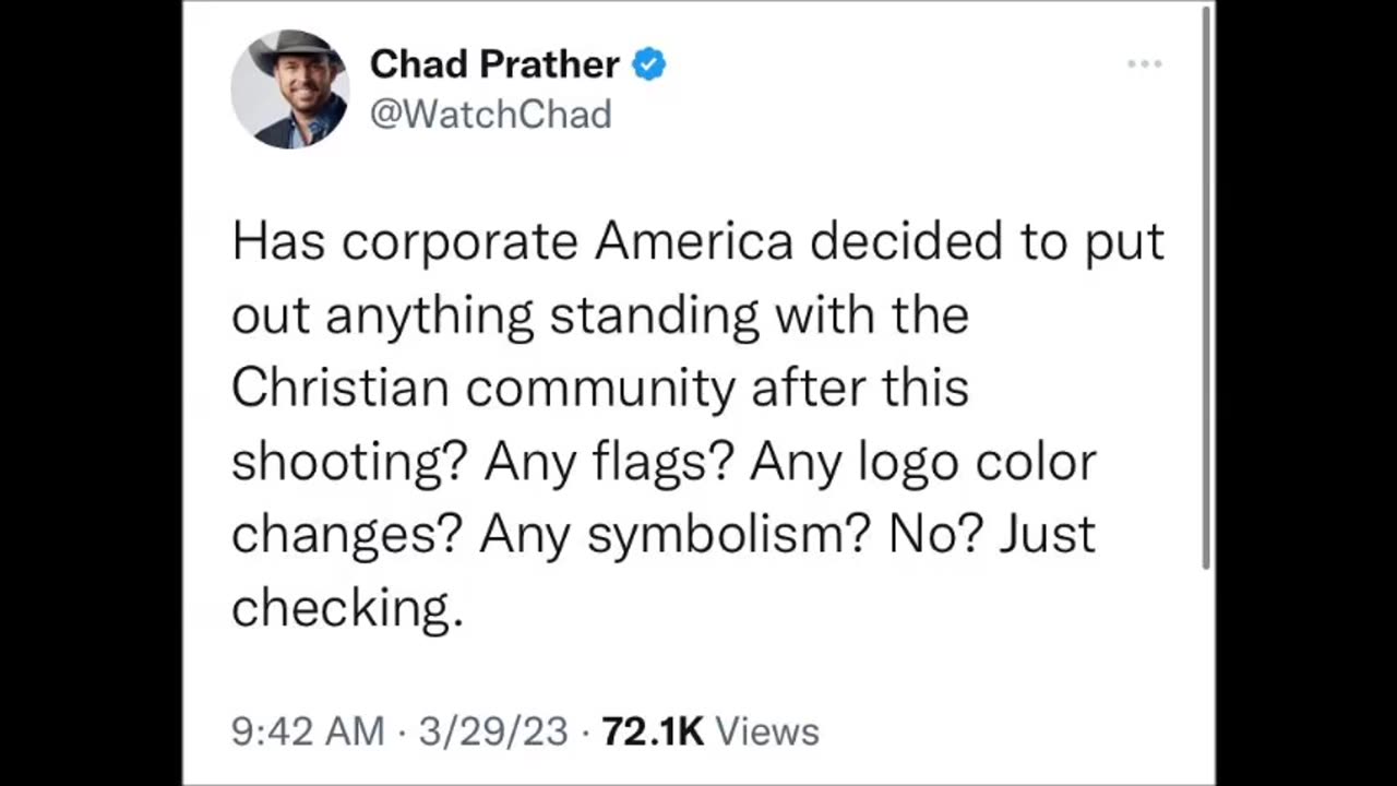 Chad Prather - Nothing for Christians