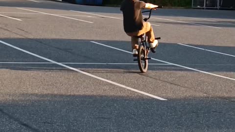 Bmx stunt