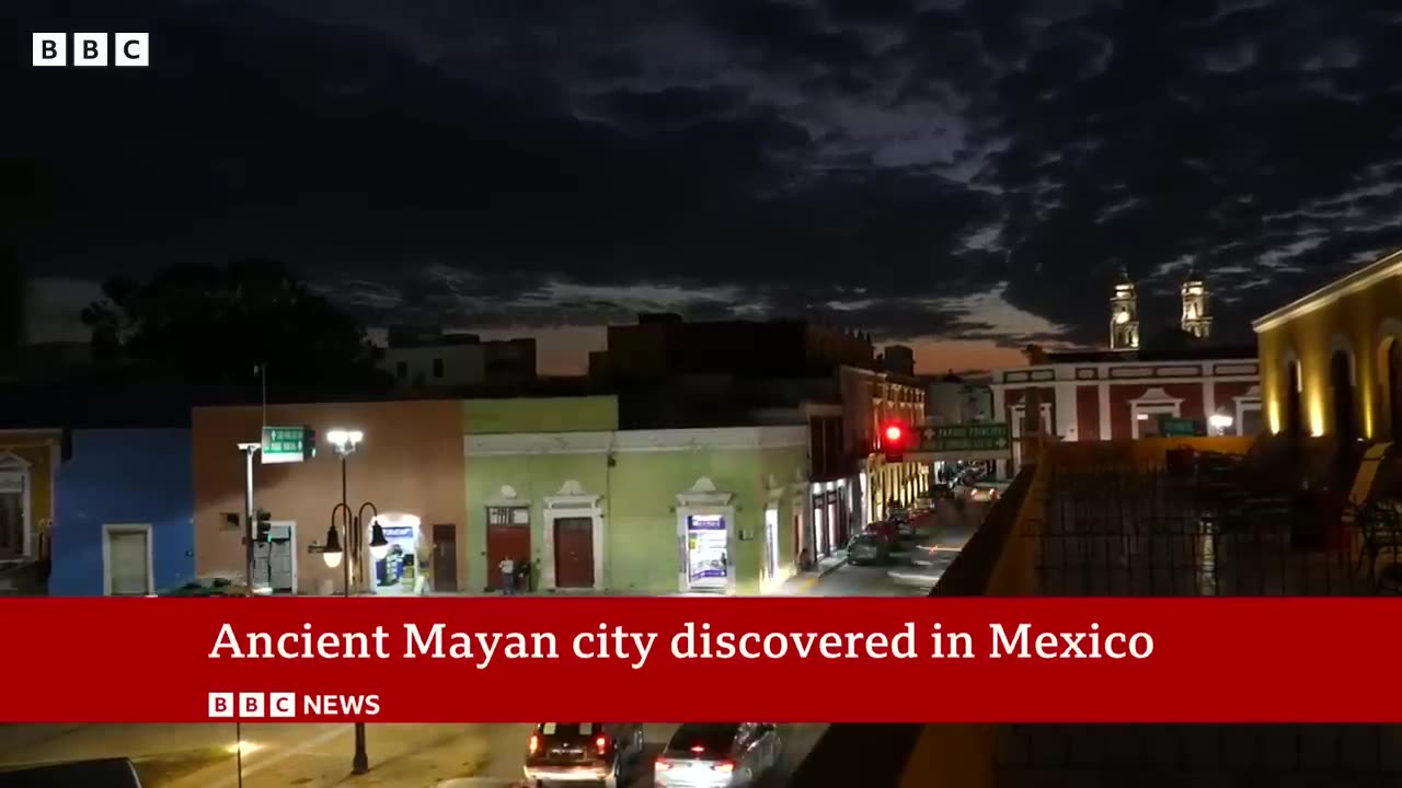 Ancient Mayan city discovered in Mexico jungle by accident | BBC News subscribers