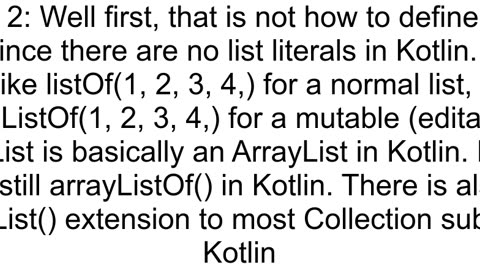 How to Convert List into ArrayList in Kotlin