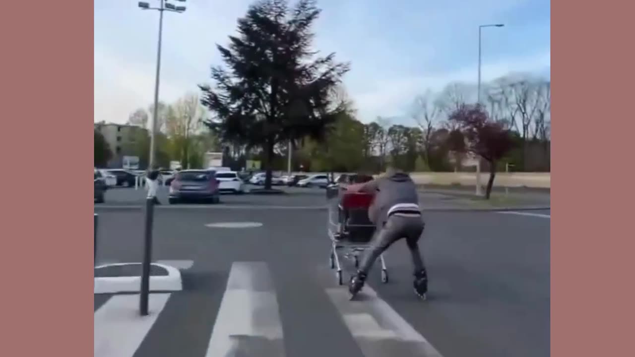 Extreme roller skating