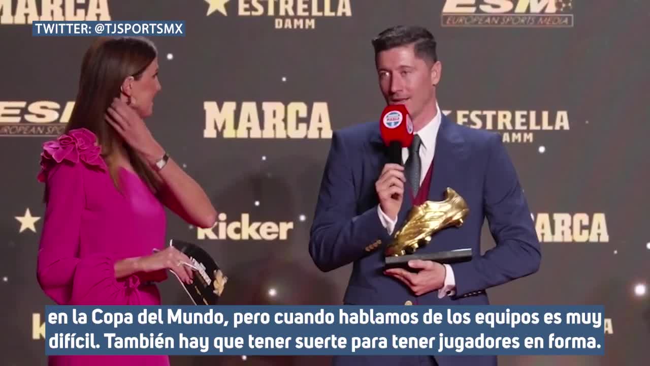 Robert Lewandowski CREE que Argentina y Polonia VENCERÁN a la Selección Mexicana en Qatar 2022