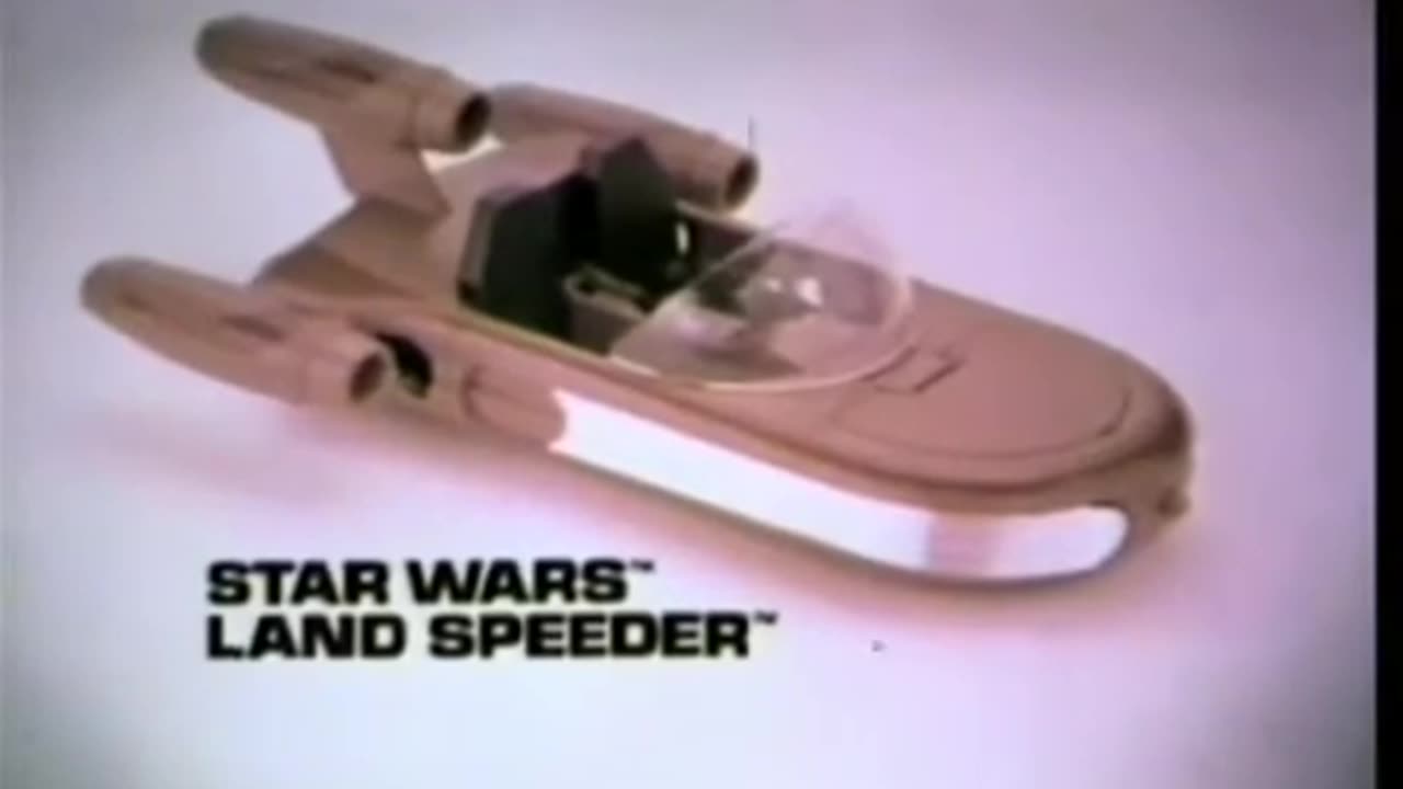 Star Wars 1977 TV Vintage Toy Commercial - Kenner Land Speeder #2