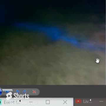 Blue Purple light they walk passed is A security sensor light with solar panel skinwalker ranch