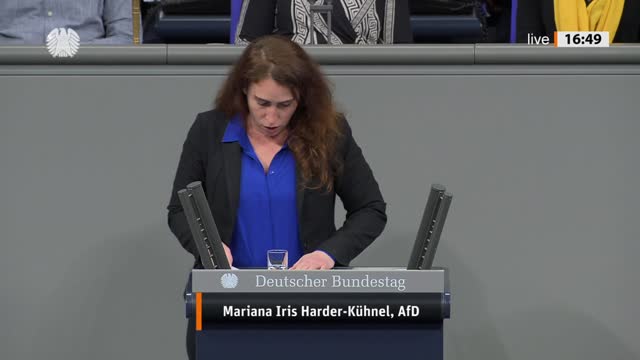 Mariana Iris Harder-Kühnel Rede vom 30.11.2022 - Bericht zum UN-Übereinkommen Frauendiskriminierung