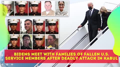 BIDEN MET WITH SOME OF FAMILIES OF FALLEN TROOPS