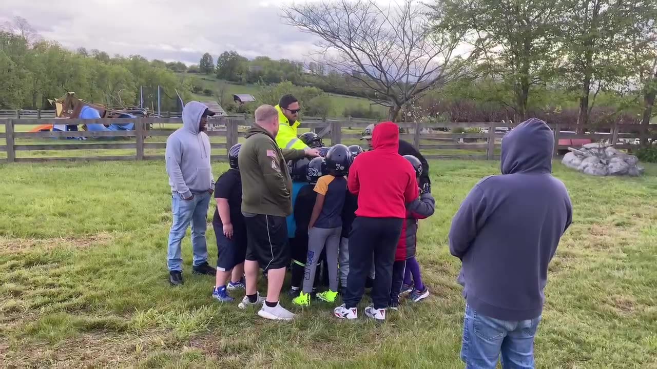 Football practice