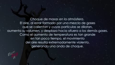 Vuelven los extraños sonidos en el cielo