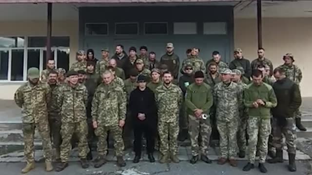 Soldiers of the 25th brigade of the AFU recorded a video message