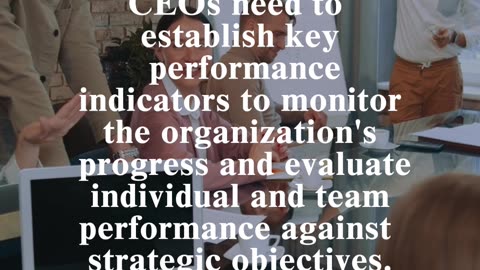 CEO Proficiency: Evaluating performance and setting KPIs