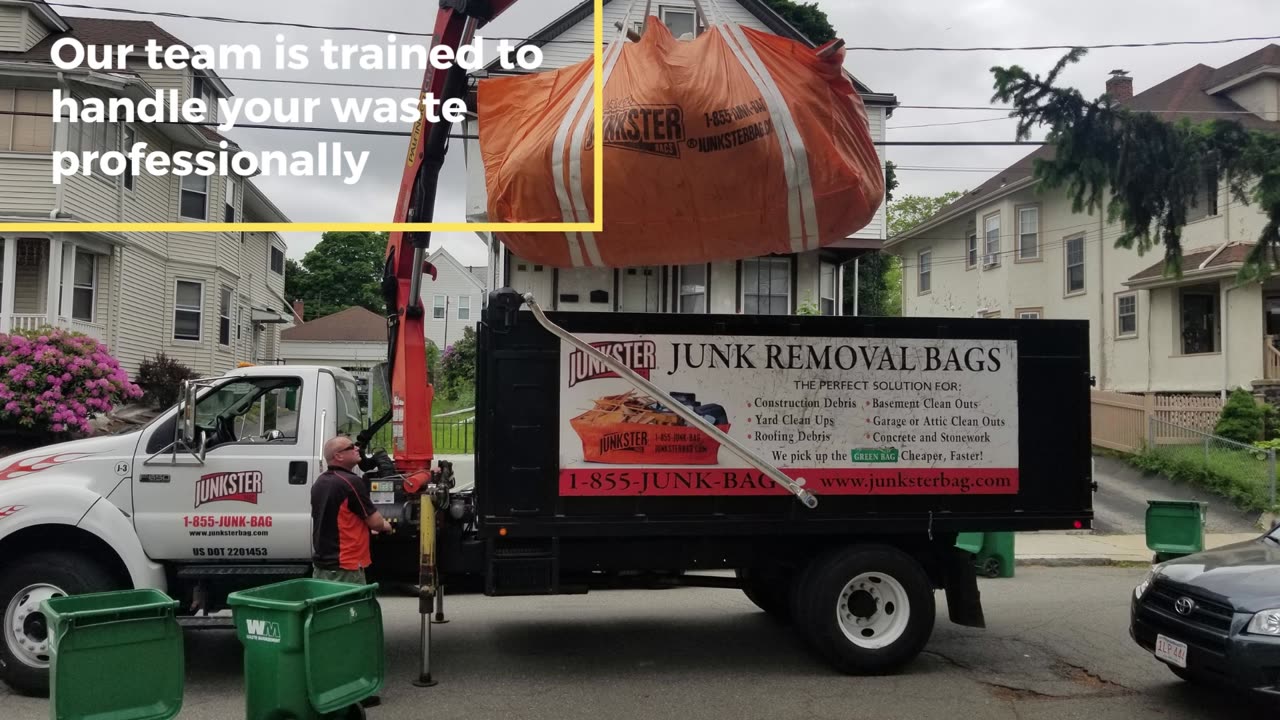 Bagster Pickup in Saugus, MA