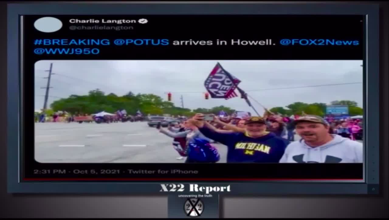 Trump Supporters Show up For Biden Event