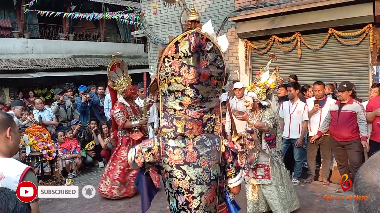 Nyatabhulu Ajima Jatra, Naradevi, Kathmandu, 2080, Day 2, Part I