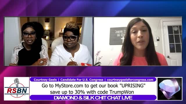 Diamond & Silk Chit Chat With Courtney Geels 2/16/22