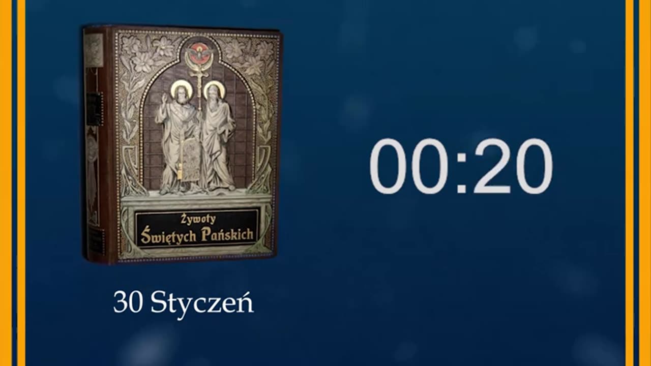 Drogi skarb drogo Święci kupowali, na wielką zapłatę ciężko robili. A my co czynimy? | 30 Styczeń