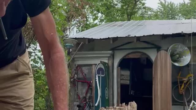 Dewalt 60 volt battery chainsaw test