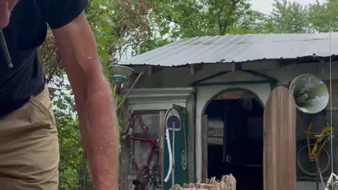 Dewalt 60 volt battery chainsaw test