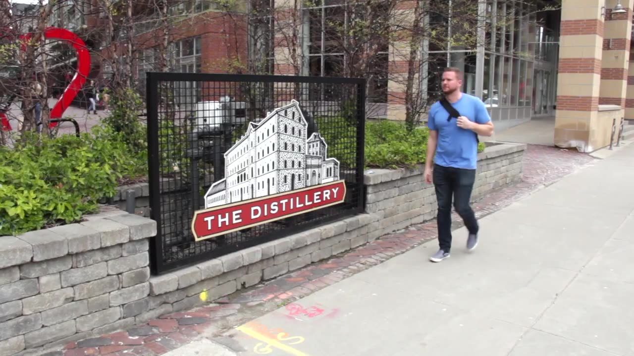 The Distillery District in Toronto, Ontario